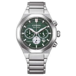 Citizen Zenshin Senkei Heren Horloge Zilverkleurig CA4691-59X