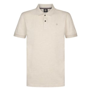 Petrol Industries men polo short sleeve m-1060-pol913 0009 antique white melee