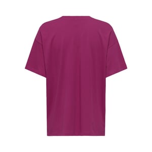 Only onlvivvi s/s lovely top jrs 15346761 sangria