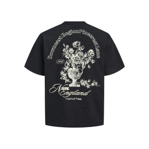 Jack & Jones jormaine back tee ss crew neck sn 12291780 black