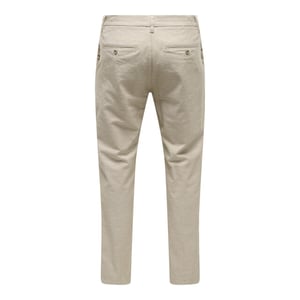 Only & Sons onsmark tap 0011 cotton linen pant 22024937 elmwood