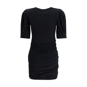 Isabel Marant Zwarte Katoenen Casual Jurk