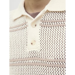 Jack & Jones Jorsummer knit ss polo styd ss25