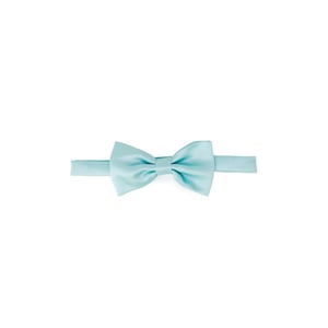 Punto Sella Cravatte Turquoise Zijde Vlinderdas