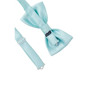 Punto Sella Cravatte Turquoise Zijde Vlinderdas