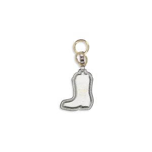 Ganni Silver Polyeten Nyckelring