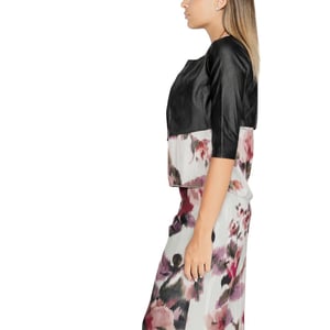Rinascimento Zwarte Polyethyleen Cardigan
