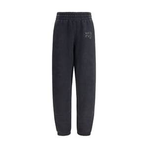 Alexander Wang Svarta Bomullsjoggers (Träningsbyxor)