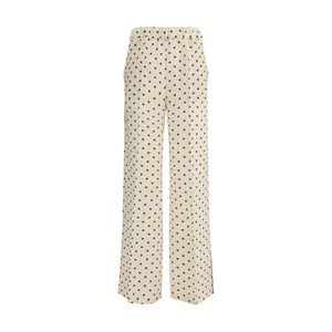 P.A.R.O.S.H. Beige Zijde Casual Broek