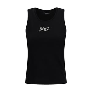 Balmain Zwarte Katoenen T-Shirt