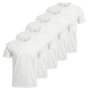 Scotch & Soda Tee SS 5-Pack T-shirts Wit