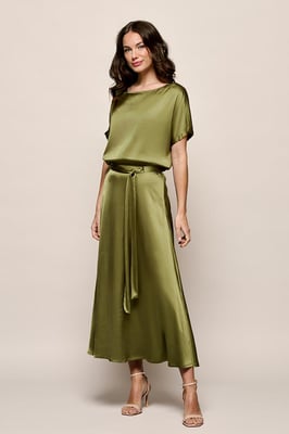 Martha Top Olijfgroen