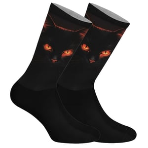Funny Printed Long Socks for Men and Women