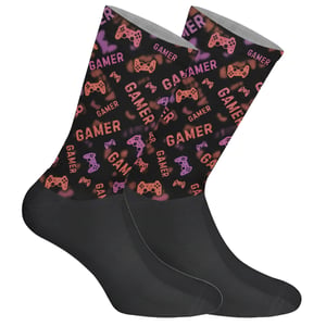 Funny Printed Long Socks for Men and Women