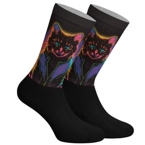 Funny Printed Long Socks for Men and Women