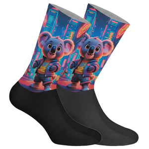 Funny Printed Long Socks for Men and Women