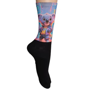 Funny Printed Long Socks for Men and Women