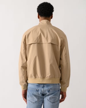 Viennese Harrington Jacket in Tan