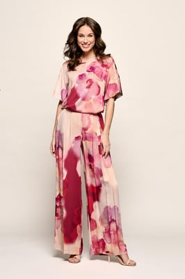 Abigail Print Top Roze