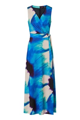 Reggy Print Jurk Blauw / Multi