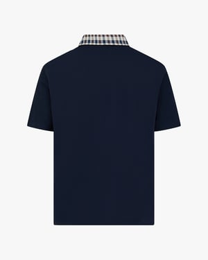 Polo Shirt in Dark Blue