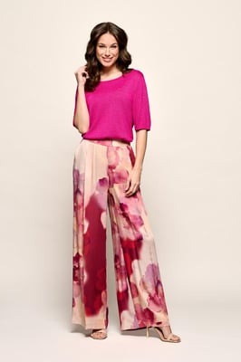 Corby Print Broek Roze