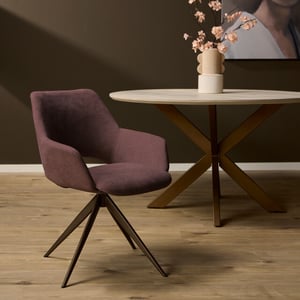 Starfurn eetkamerstoel daisy - 60x61x82 cm set van 2