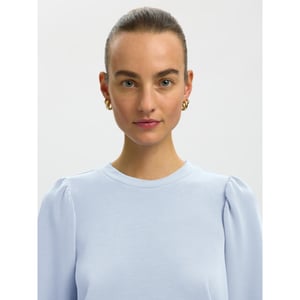Selected Femme slwtenny 3/4 sweat top noos 16082379 cashmere blue