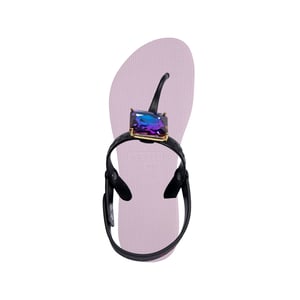 Selena Diamond Blue Flip Flop Violett