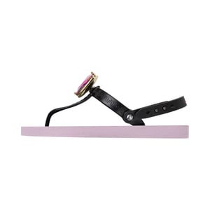 Selena Diamond Blue Flip Flop Violett