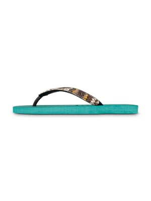 Python Taupe Flip Flop Bosgroen