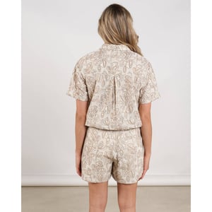 Nukus Nks02115 9 leonora blouse paillet sand