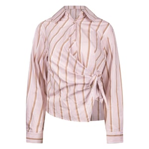 Nukus Nks02122 83 noa blouse stripes blush/fango