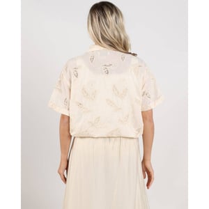 Nukus Nks02124 9 leonora blouse sand