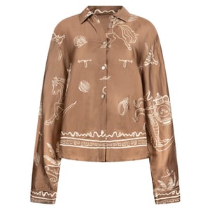 Nukus Blouse lange mouw nks02216 nowi