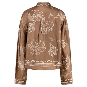 Nukus Blouse lange mouw nks02216 nowi