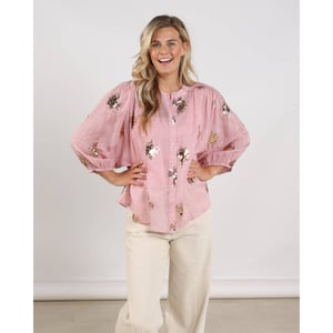 Nukus Blouse lange mouw nks02175 lynn
