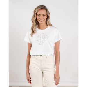 Nukus Nks04020 126 riuka shirt offwhite/gold