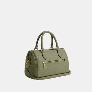 Rowan Satchel Bag In Signature Leather
