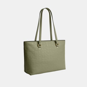 Station Tote Bag In Signature Leather