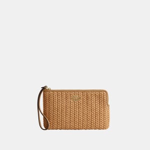 Large Corner Zip Wristlet