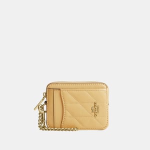 Zip Card Case With Quilting