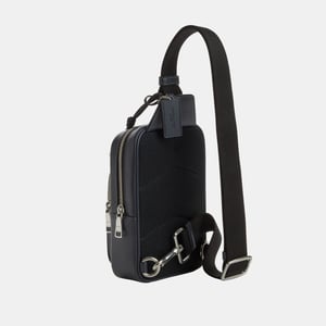 Racer Sling Pack In Signature Canvas With Charms