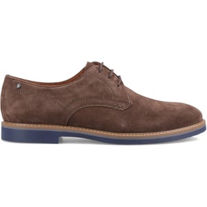 Base London Strand Heren Derby Schoenen Bruin