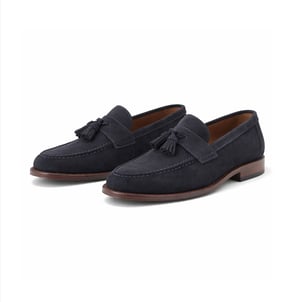 Base London Flint Heren Instappers Navy