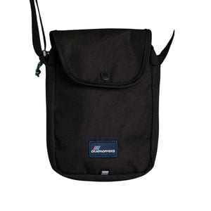 Craghoppers Kiwi Logotyp Axelremsväska (Svart)