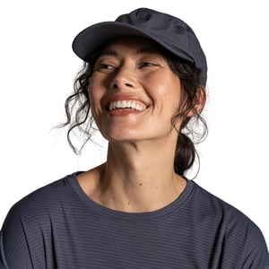 Craghoppers Basebollkeps med broderad logotyp (Antracit)
