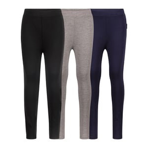 Trespass Meisjes Brinklie Legging (Set van 3) (Veelkleurig)