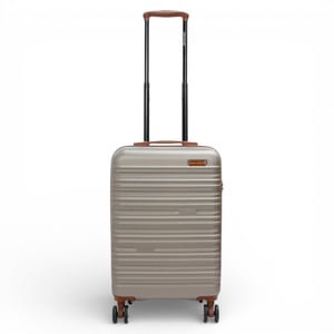 Hård Shell Champagne Kabin 55 x 36 x 20 cm ABS Resväska Bagage för Easyjet, Ryanair
