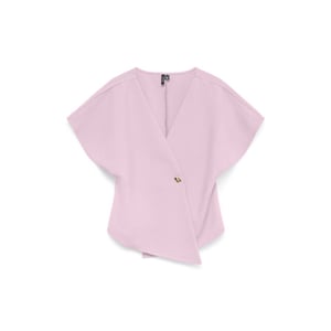 Vero Moda Vmsmilla sonja ss v-neck top exp licht